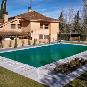 cobertor de invierno verde